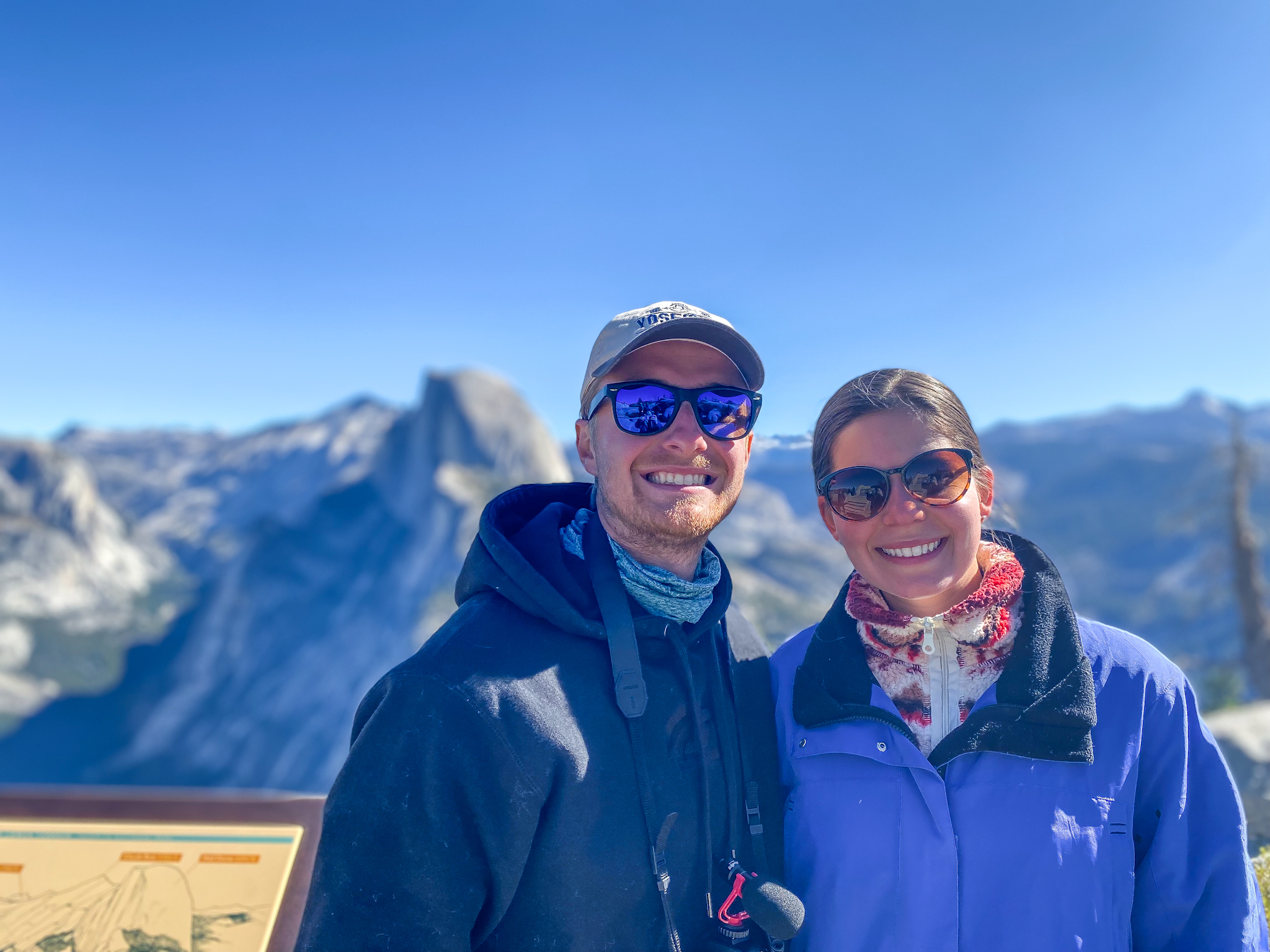 Andrew and Jenna at Yosemite